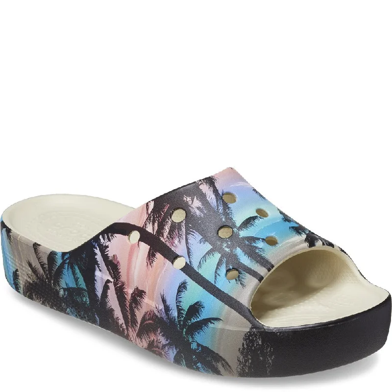 Stylish Looks Crocs Unisex Classic Summer Nostalgia Platform Slide