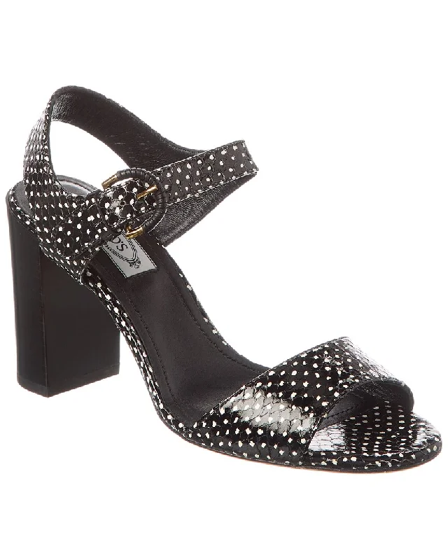 Limited Stock, Big Sale TOD’s Logo Leather Sandal