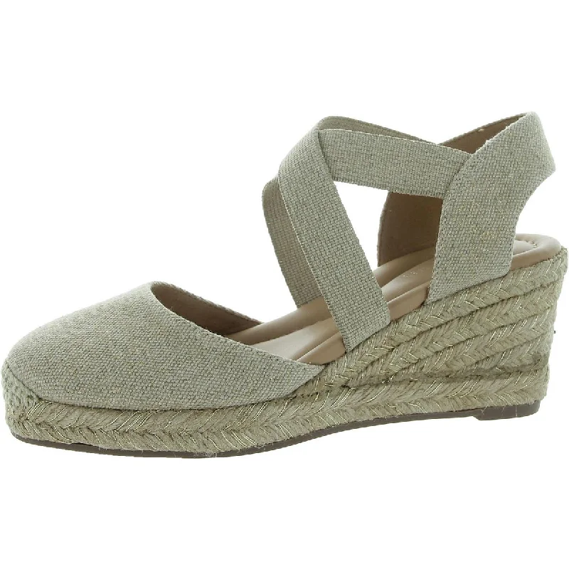 Supportive Shoes Offer Meza Womens Slip On Closed Toe Espadrilles