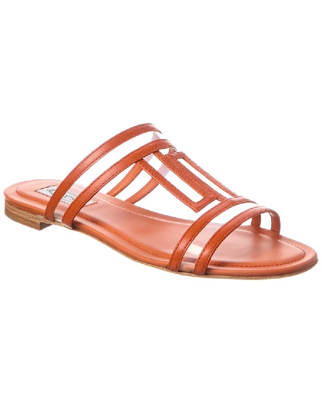 Smart Casual Deals TOD’s Logo Leather Sandal