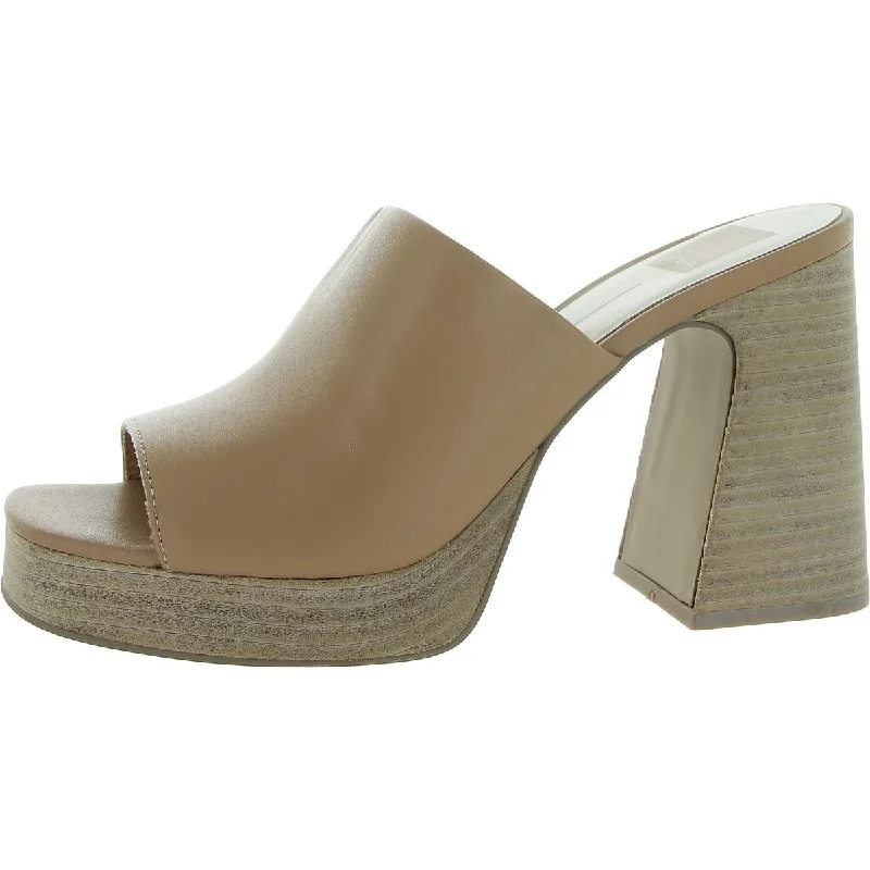 Luxury Shoes Clearance Womens Slip On Open Toe Mule Sandals