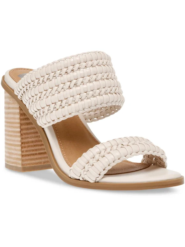 Flash Sales This Week Rozie Womens Faux Leather Slip On Heels