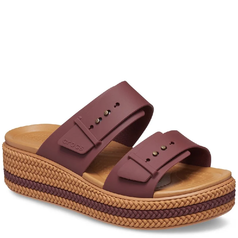 Slip-On Shoes Promotion Crocs Brooklyn Woven Buckle