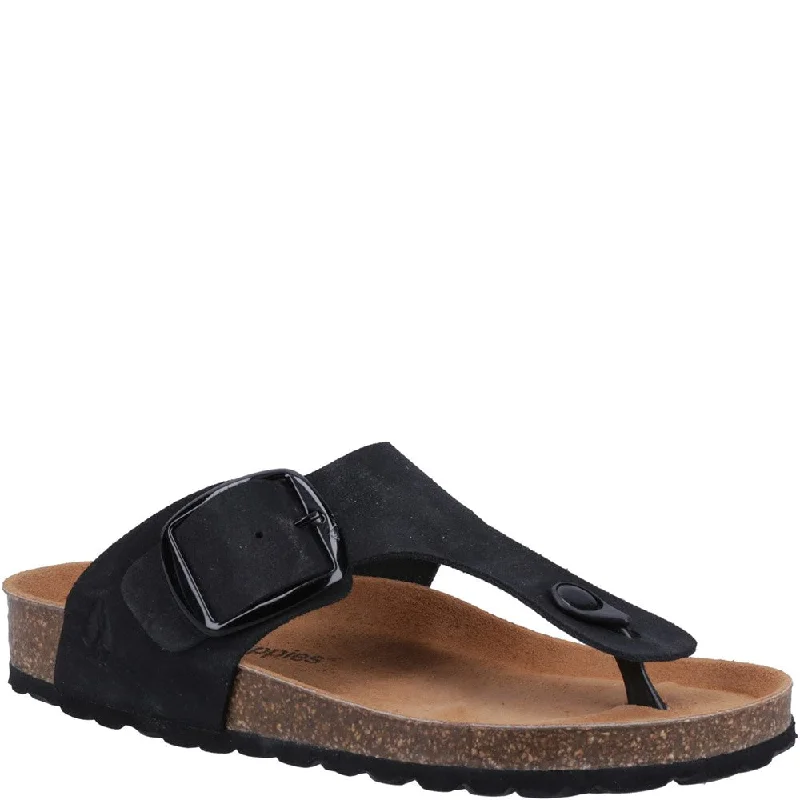Comfortable Motion Flexible Shoes Hush Puppies Billie Toepost Sandal