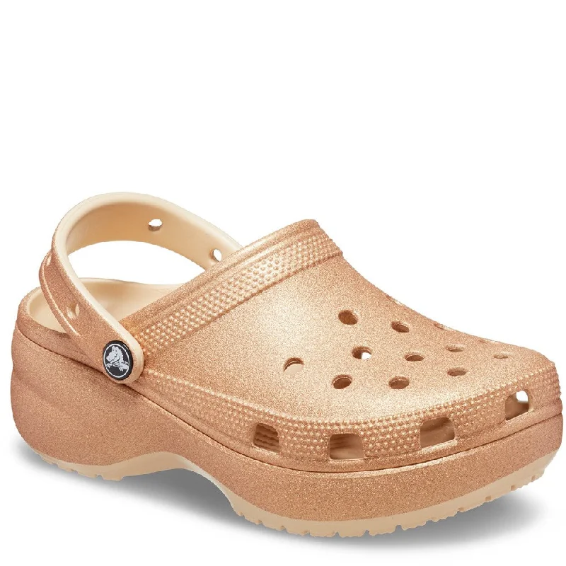 New Arrivals Crocs Classic Platform Glitter Clog