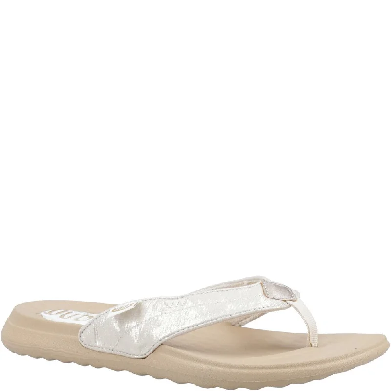 Minimalist Casual Shoes HEYDUDE Christi Flip Classic Sandal