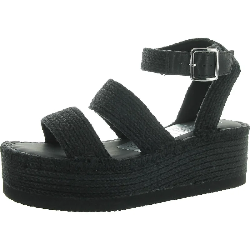 Designer Shoes Clearance Showstopr Womens Woven Slingback Platform Sandals
