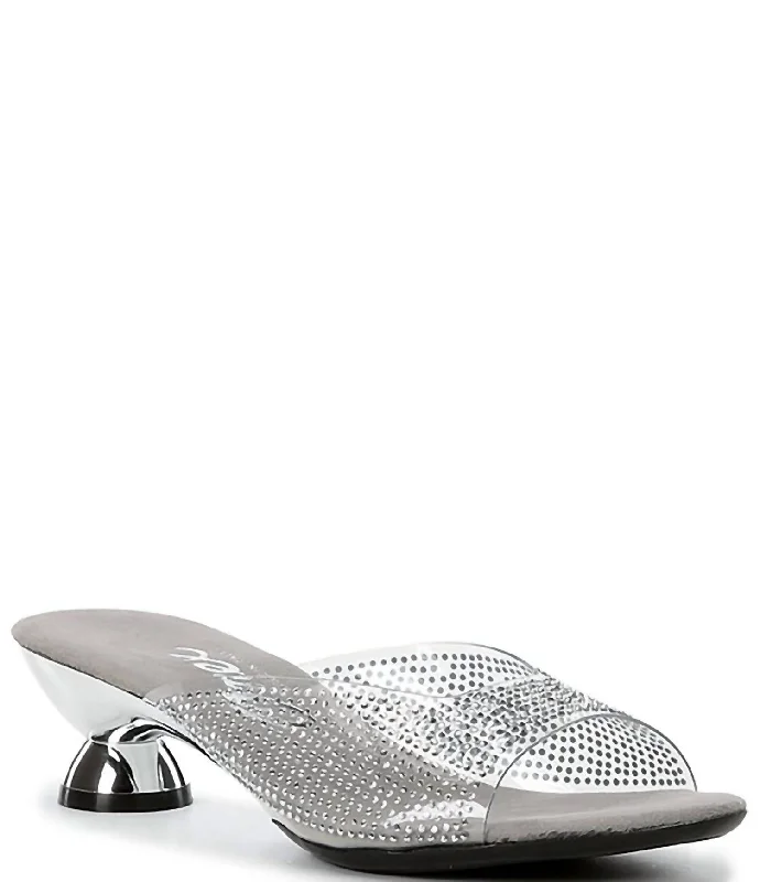 Latest Fashion Women's Dani Sandal In Silver