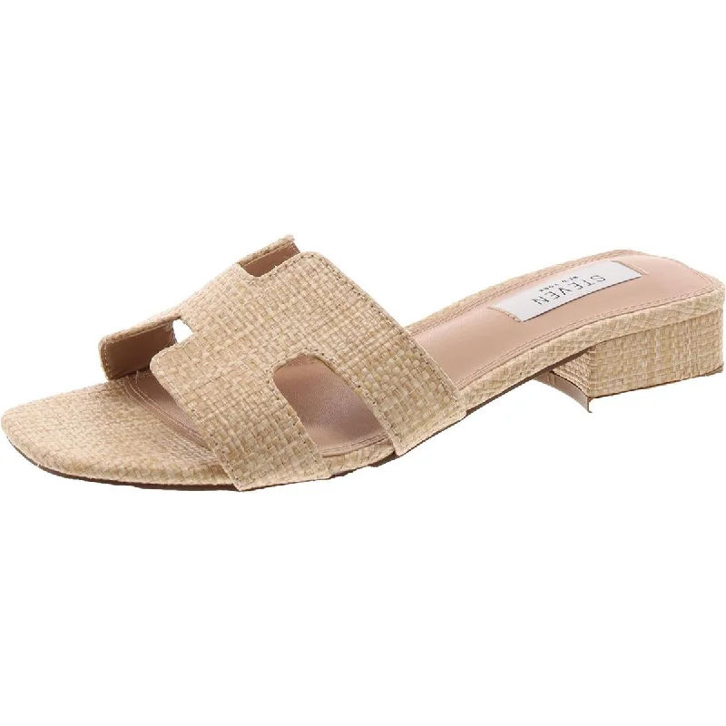 Statement Footwear Discount Hutchy Womens Woven Slip-On Slide Sandals