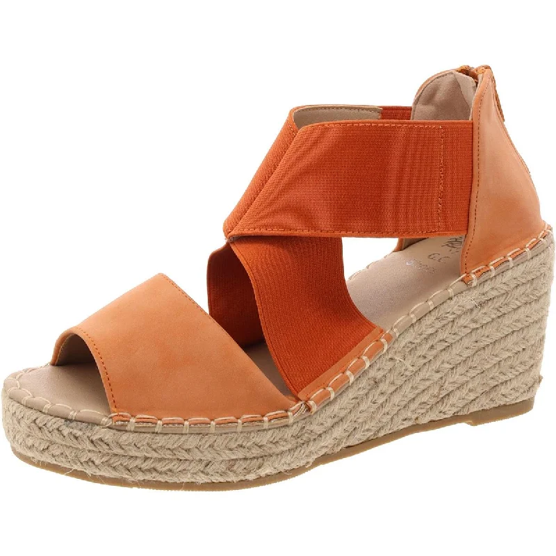 Women's Flats Sale Tiaa Womens Faux Leather Woven Espadrilles