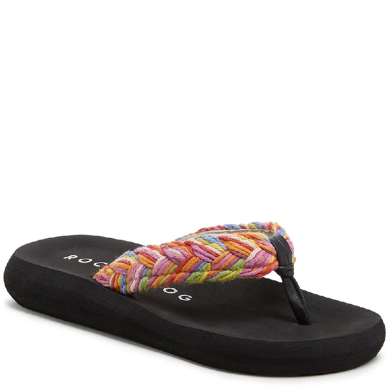 Comfortable Slip-Resistant Shoes Rocket Dog Sunset Cord Braided Cord Sandal