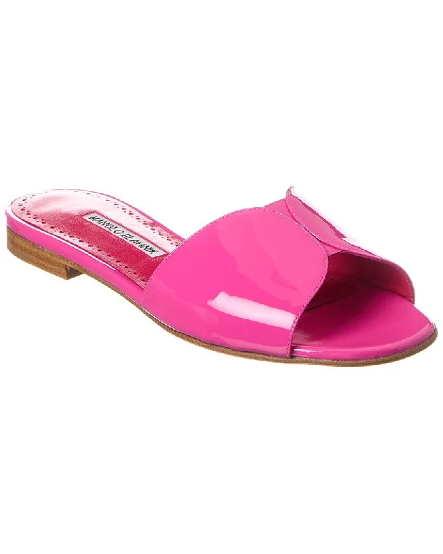 Flash Sale Starts Manolo Blahnik Houramu Patent Sandal