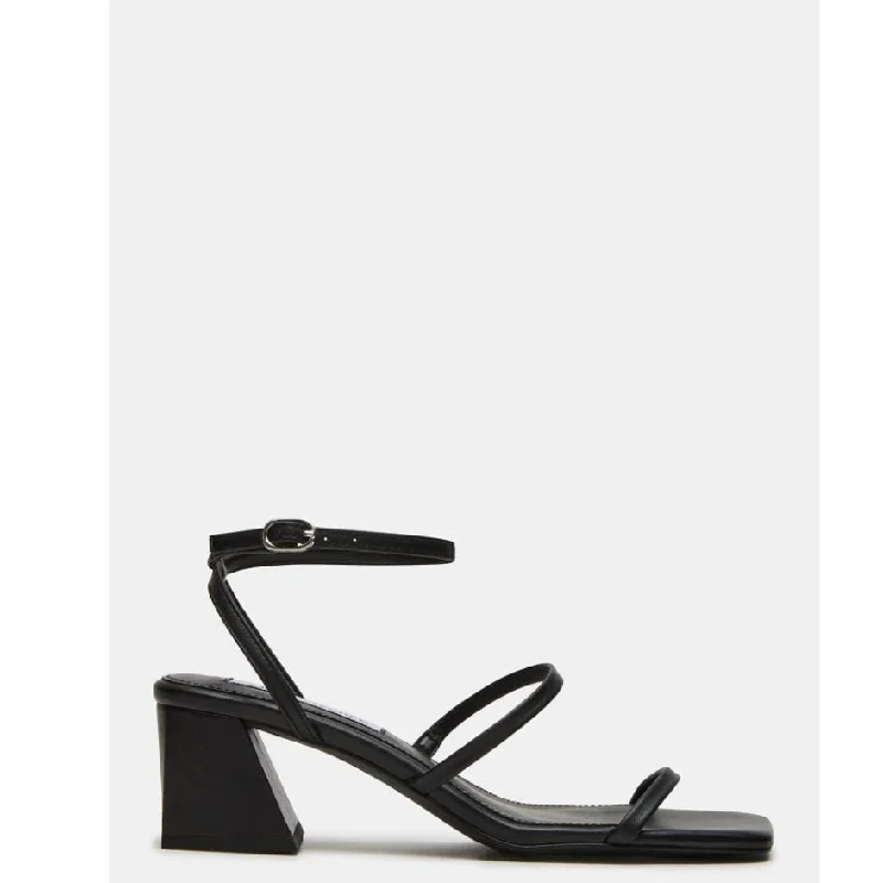 Stay Ahead In Style -Ashlynn Black Leather-US 10 / black leather / Regular