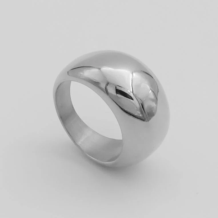 Special Sale On Handcrafted Jewelry – Shop Today Alexa Dome Ring | Silver
