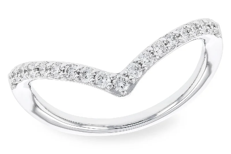 Trendy Minimalist Jewelry For Everyday Wear Allison Kaufman Diamond V Band