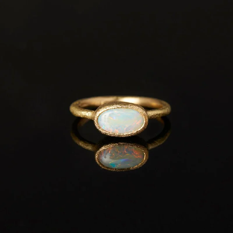 Seasonal Jewelry Sale – Upgrade Your Collection OP10-OOAK | 1.54 Carat One-of-a-Kind Boulder Opal Ring