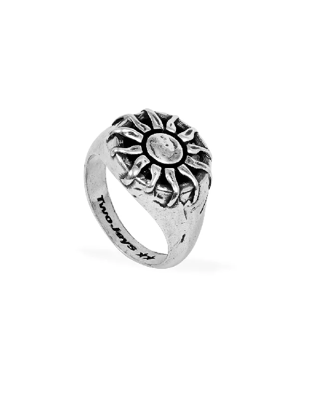 Make Your Outfit Shine With Discounted Jewelry Organic Sun Ring