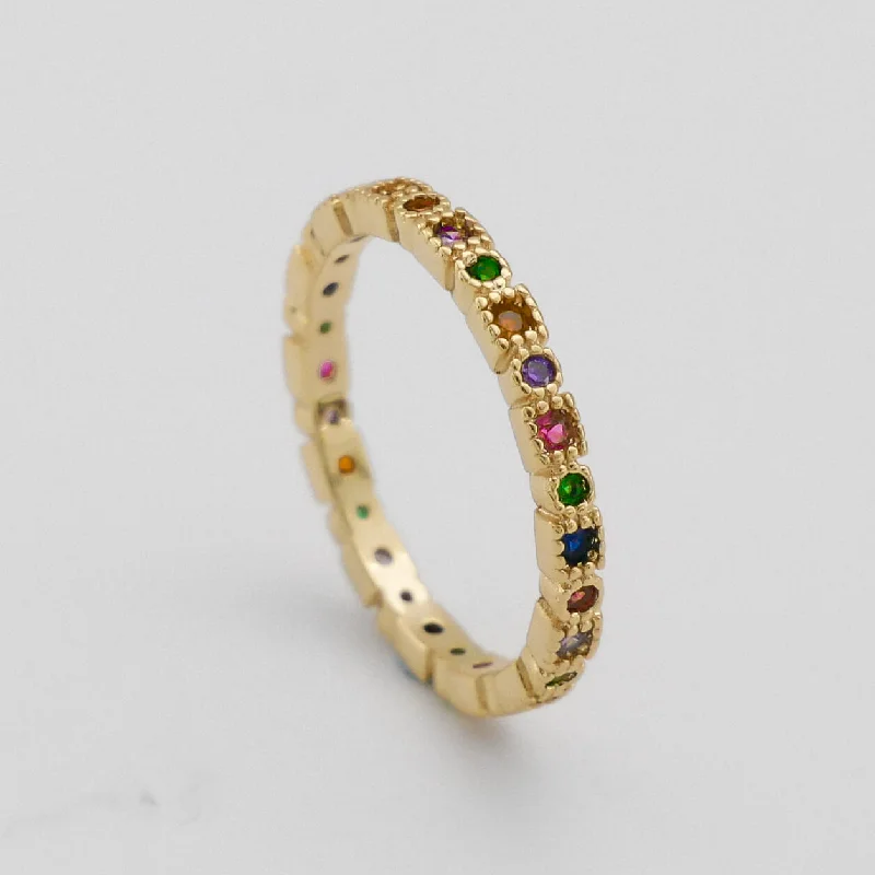 Handcrafted Beauty At Affordable Prices Shona Rainbow Ring