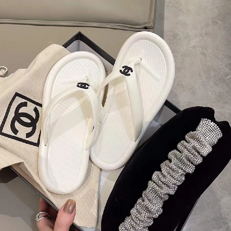 Women's Fashion-Forward Flats Chanel Sandals