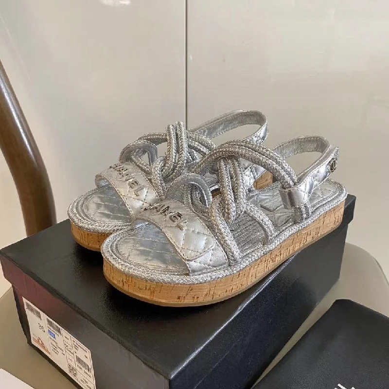 Women's Foot-Friendly Shoes Chanel Sandals