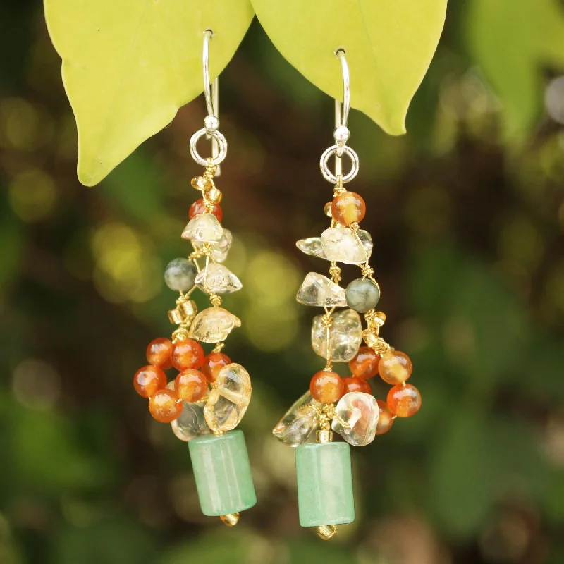 Exclusive Online Discounts On Stylish Jewelry Forest Love Pearl and Rose Quartz Cluster Earrings Exclusive Online Discounts On Stylish Jewelry Forest Love Pearl and Rose Quartz Cluster Earrings