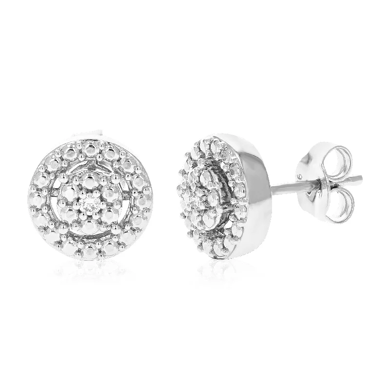 High-End Sparkle, Low-End Prices – Jewelry Sale Live 1/20 cttw Round Lab Grown Diamond Studs Earrings .925 Sterling Silver Prong Set 1/2 Inch