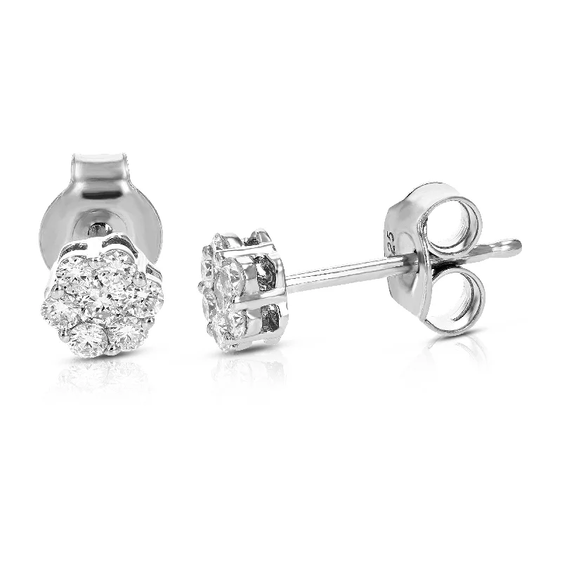 Exclusive Jewelry Sale Event – Shop Now 1/3 cttw Round Lab Grown Diamond Studs Earrings .925 Sterling Silver Prong Set 1/6 Inch Exclusive Jewelry Sale Event – Shop Now 1/3 cttw Round Lab Grown Diamond Studs Earrings .925 Sterling Silver Prong Set 1/6 Inch
