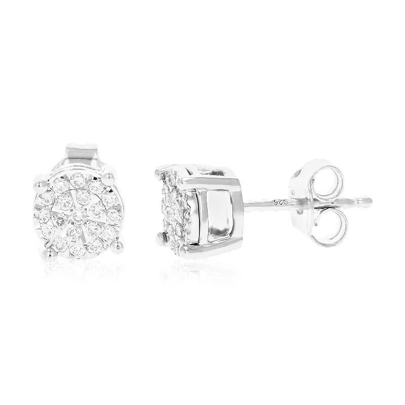 High-Quality Jewelry At A Fraction Of The Cost 1/4 cttw Round Lab Grown Diamond Studs Earrings .925 Sterling Silver Prong Set 1/2 Inch High-Quality Jewelry At A Fraction Of The Cost 1/4 cttw Round Lab Grown Diamond Studs Earrings .925 Sterling Silver Prong Set 1/2 Inch