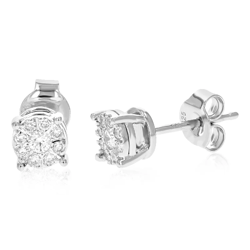Flash Deals On Fine Jewelry – Shop Before It's Gone 1/4 cttw Round Lab Grown Diamond Studs Earrings .925 Sterling Silver Prong Set 1/5 Inch Flash Deals On Fine Jewelry – Shop Before It's Gone 1/4 cttw Round Lab Grown Diamond Studs Earrings .925 Sterling Silver Prong Set 1/5 Inch