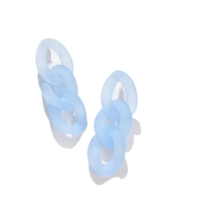 Elegant Designs, Unbeatable Discounts – Shop Jewelry Now Blue Contemporary Studs Earrings