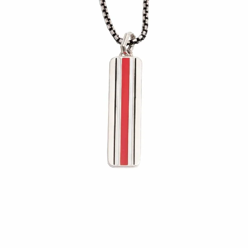 Unique Jewelry For Less – Shop The Sale Now OSU Helmet Vertical Bar Necklace