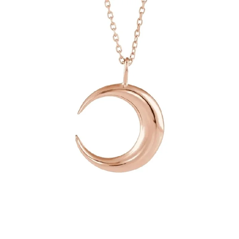 High-End Jewelry, Now More Affordable Than Ever Crescent Moon Necklace