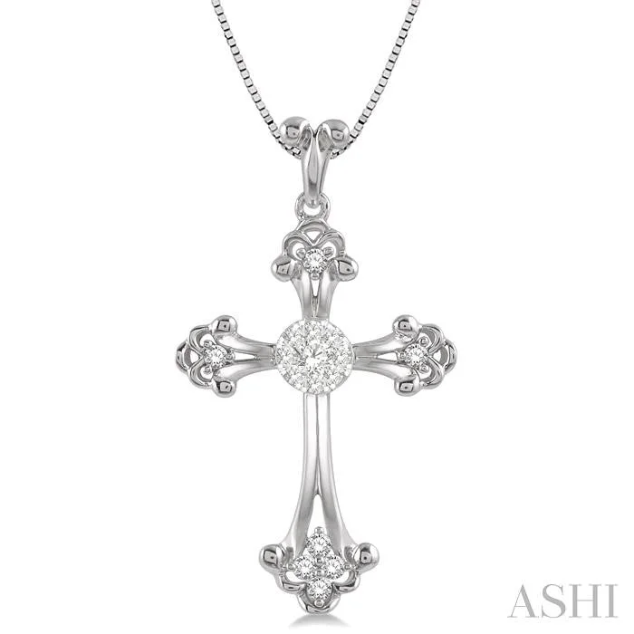 Seasonal Jewelry Deals – Elevate Your Style CROSS LOVEBRIGHT DIAMOND FASHION PENDANT