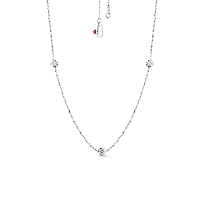 Glamorous Jewelry, Glamorous Deals – Shop Now Diamonds By The Inch Necklace in White Gold