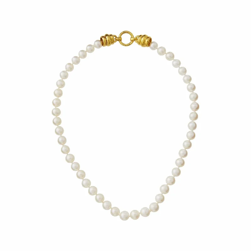 Unmissable Jewelry Sale – Shop Before It's Too Late Martin Clasp Pearl Strand Necklace