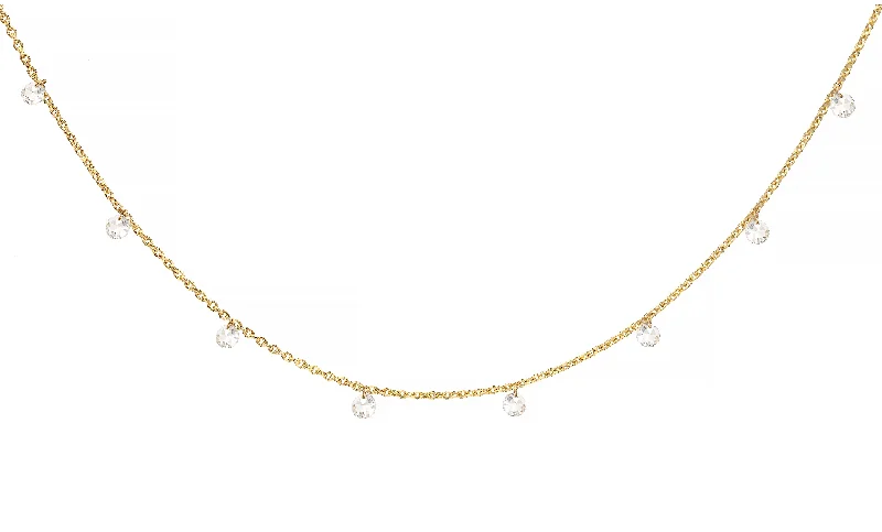 Dazzle With Discounts – Shop Jewelry On Sale Yellow Gold Quinn Necklace