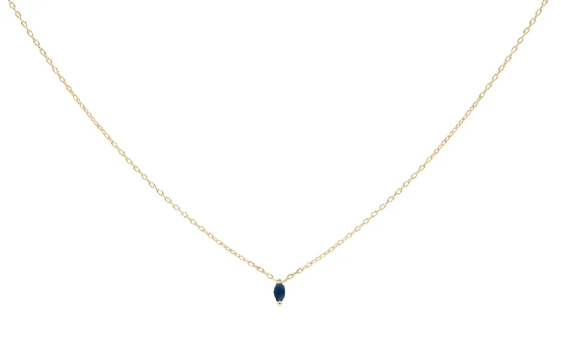 Unmissable Jewelry Clearance – Final Reductions Rise Sapphire Charm Necklace
