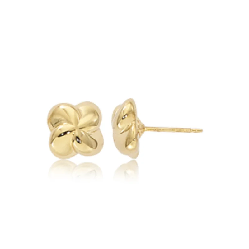 The Perfect Accessory For Less – Jewelry Sale Live 14k Gold Puffed Twist Stud Earrings