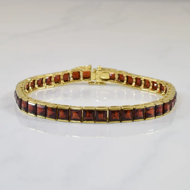 Jewelry Deals That Sparkle – Shop Today Square Cut Garnet Bracelet | 16.00ctw | 7" |