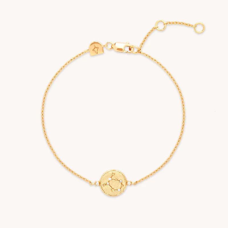 Shop Jewelry That Shines Without The High Price Gemini Zodiac Bracelet in Gold