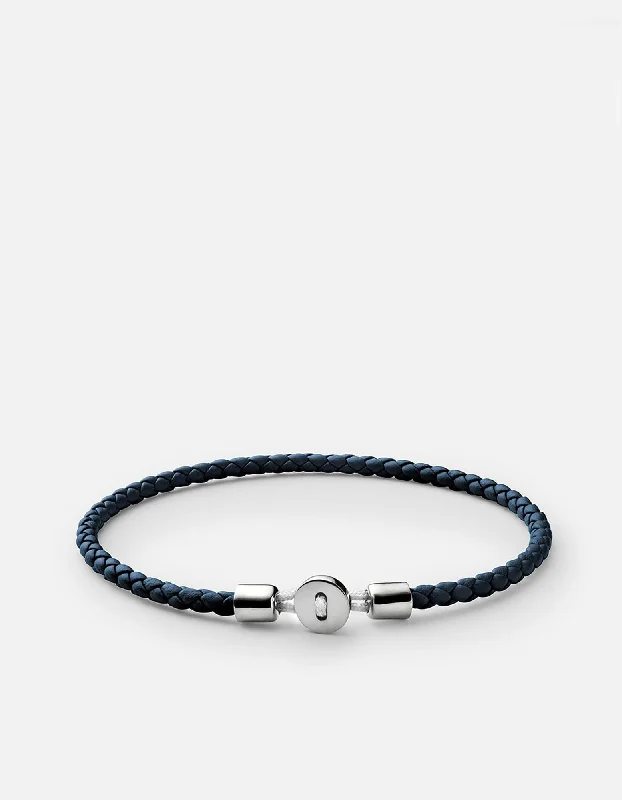 Shine Without Limits – Jewelry Sale Happening Now Nexus Leather Bracelet, Sterling Silver