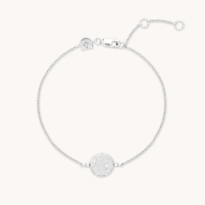 Celebrate With Sparkle – Jewelry Sale Now Live Sagittarius Zodiac Bracelet in Silver