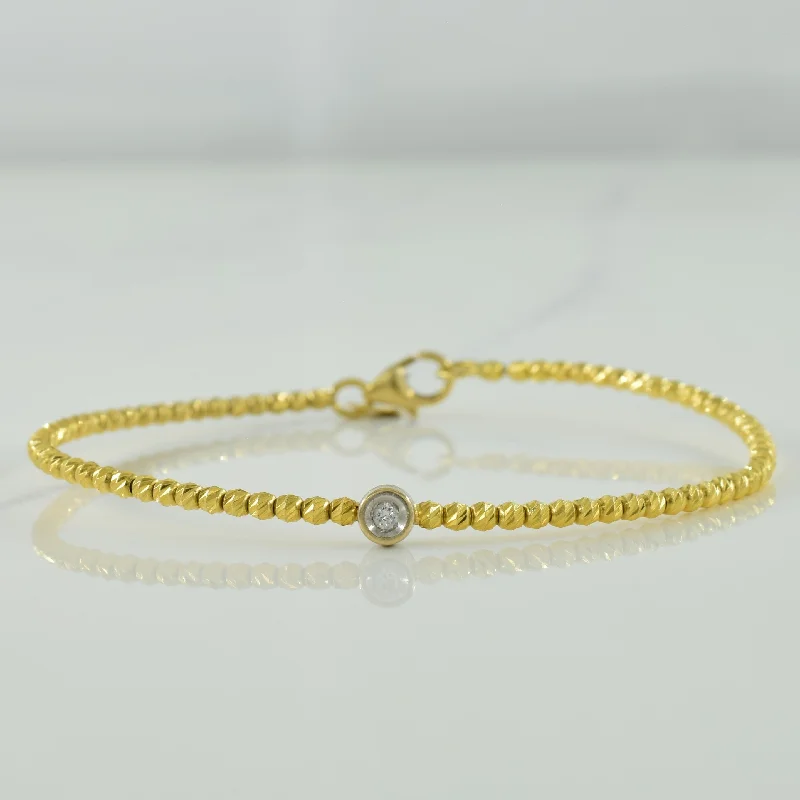 Elegant Jewelry, Affordable Luxury – Shop Now Solitaire Diamond Bracelet | 0.02ct | 7" |
