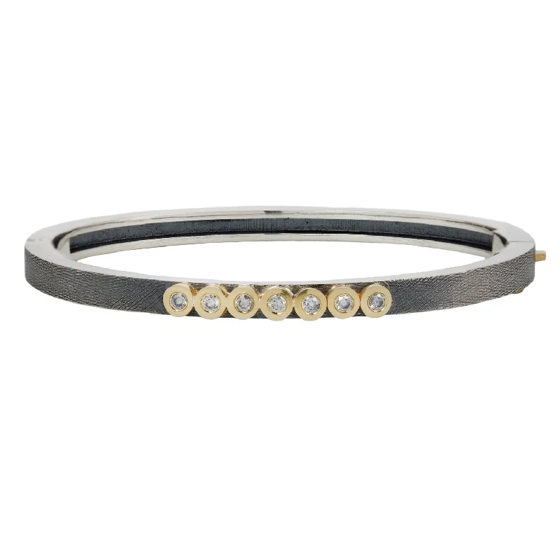 Affordable Glamour – Premium Jewelry For Less Sophia Silver Bangle