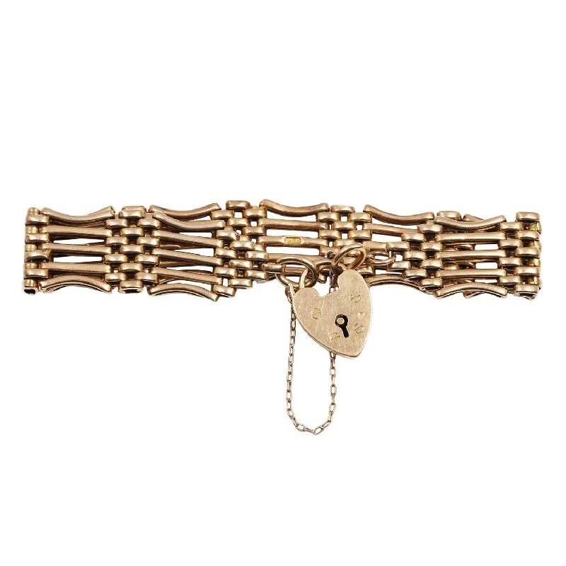 Waterproof Stainless Steel Jewelry For Lasting Beauty Sweetheart Gate Bracelet