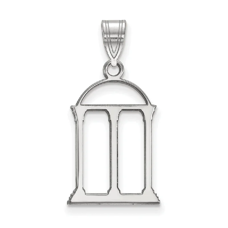 Eco-Friendly Sustainable Jewelry For Conscious Buyers 10k White Gold U. of Georgia Large Logo Pendant