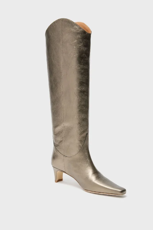 Big Savings Aged Bronze Western Wally Boot