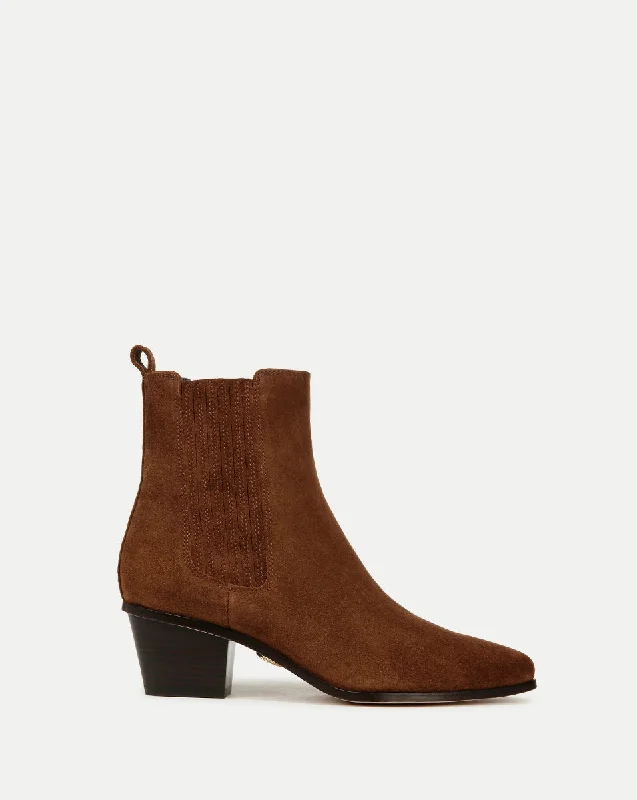 Formal Shoes Clearance Alina Suede Bootie