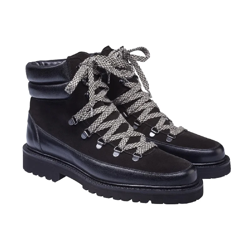 Flash Sale Or Flash Sales Annie Black Wax Calf & Black Suede