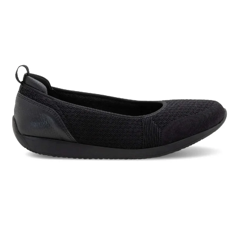 Modern Urban Slip-Ons Ara Women's Perth Black Woven